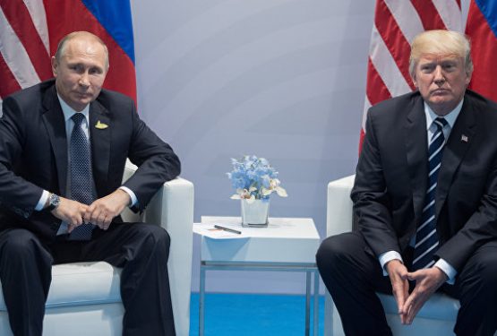 СМИ: Путин и Трамп 40 минут обсуждали «вмешательство России в выборы»