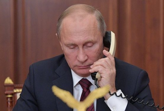 Путин провел телефонный разговор с президентом Палестины