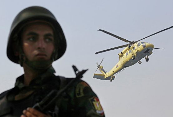 Египетская армия отчиталась о ходе антитеррористической операции на Синае