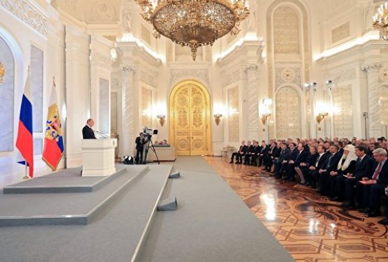 Послание президента Федеральному Собранию начнется в полдень