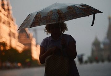 В Москве ожидается первая гроза