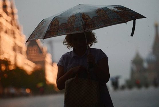 В Москве ожидается первая гроза