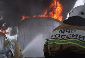 В Кемерово назвали возможную причину пожара на заводе «Азот»