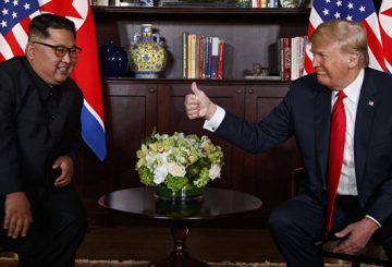 Трамп заявил, что они с Ким Чен Ыном «влюбились друг в друга»